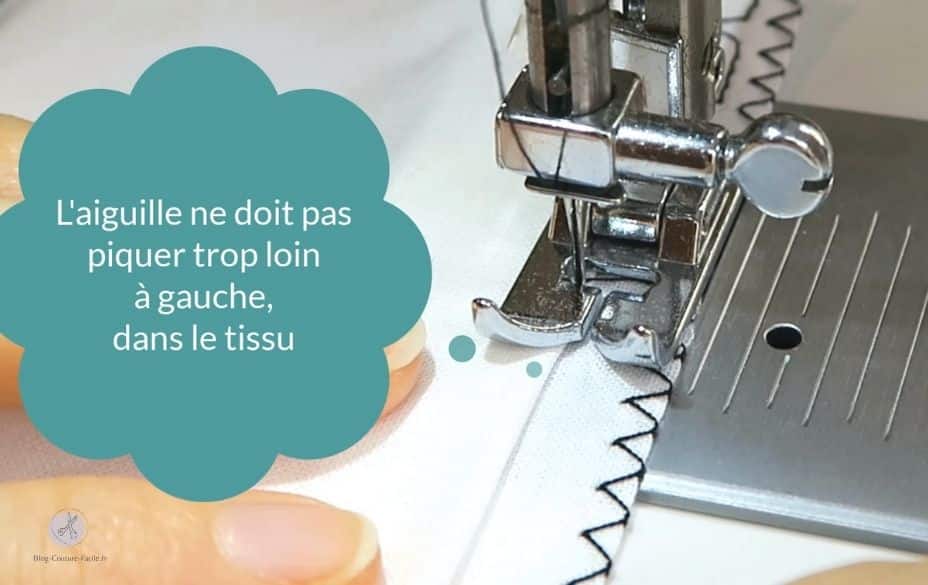 Tuto ourlet invisible machine