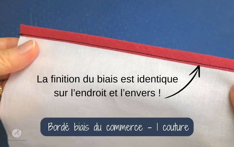 Bordé biais du commerce 1 couture