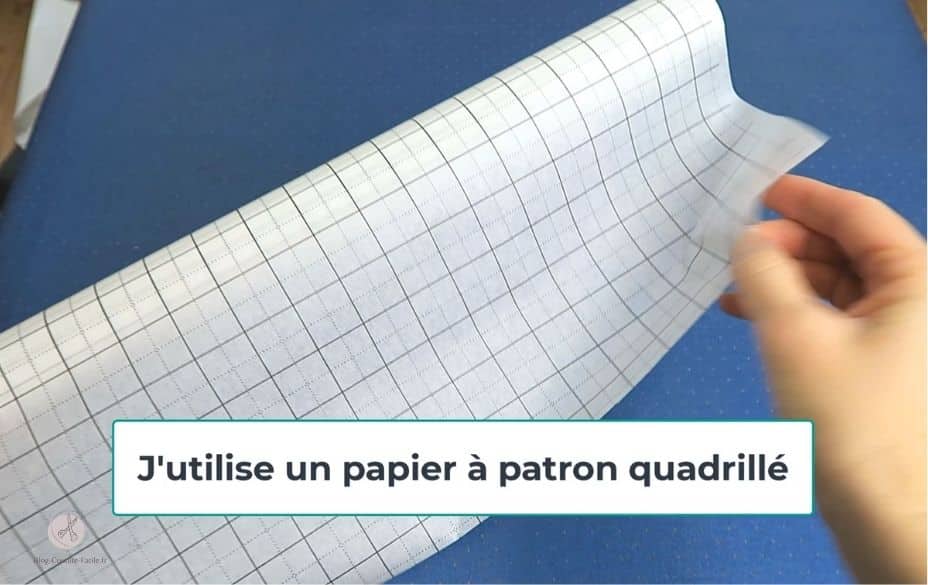 Papier à patron quadrillé