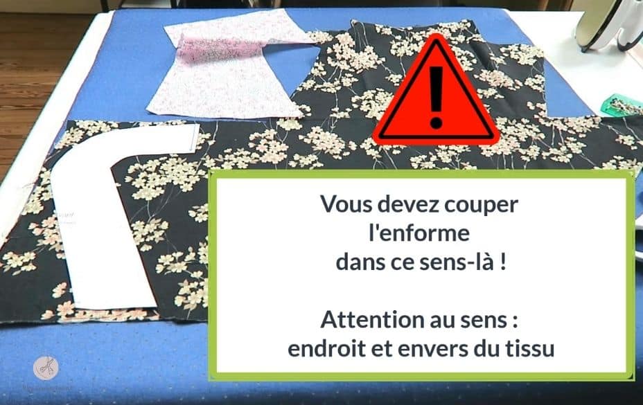 Sens du tissu enforme