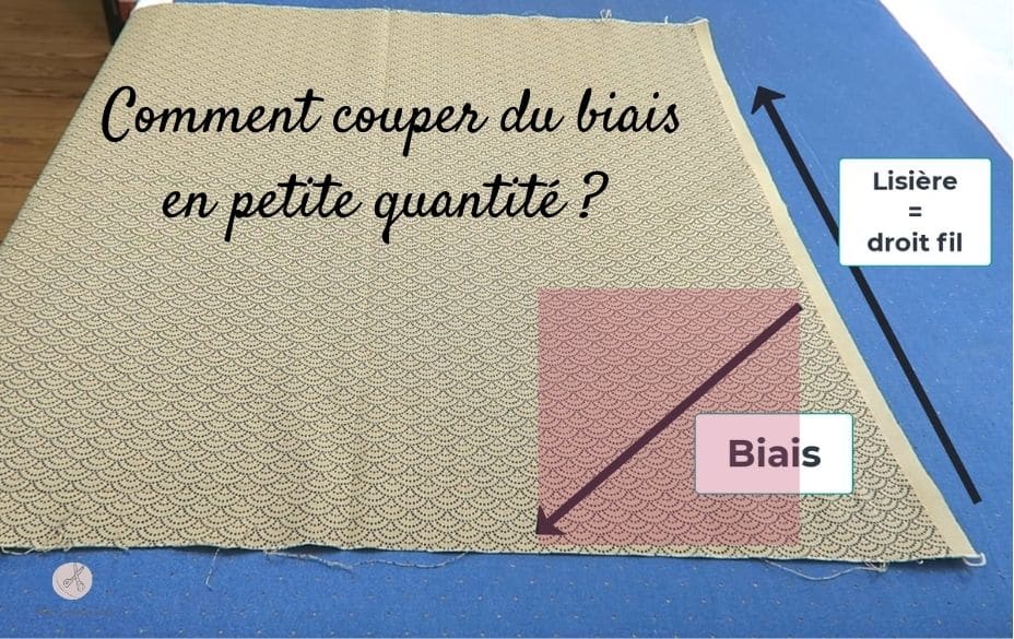 Comment couper du biais en petite quantité ?