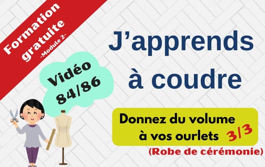 Donnez du volume à vos ourlets Robe de cérémonie